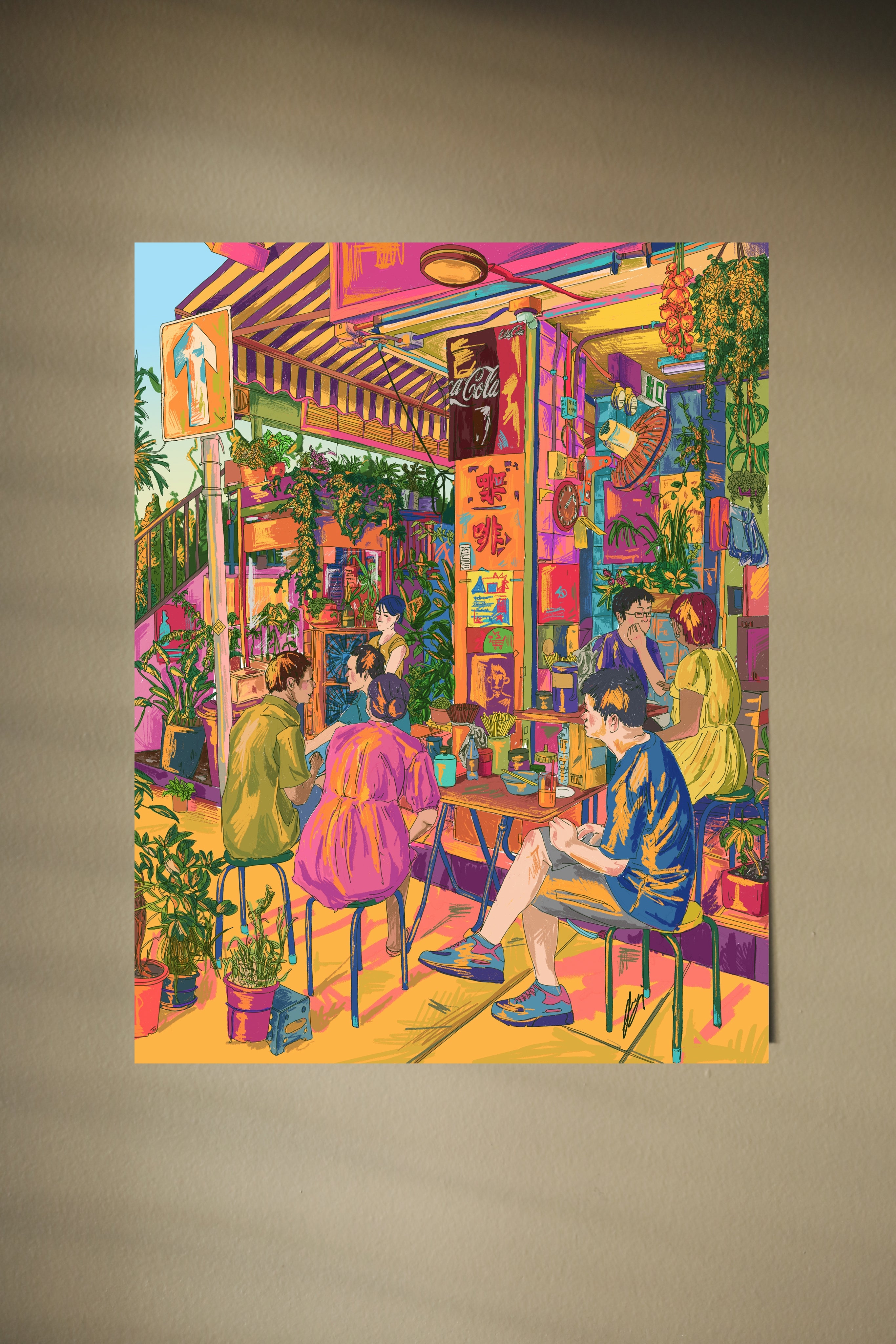 Chinatown Art Print