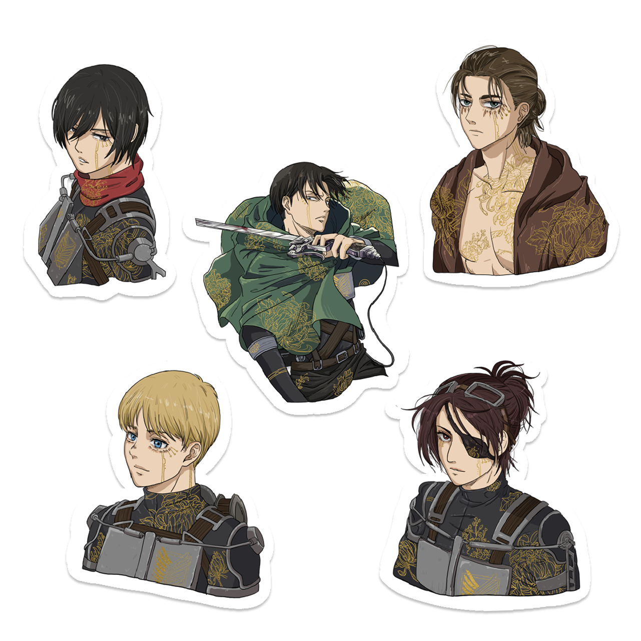 Attack on Titan Stickers