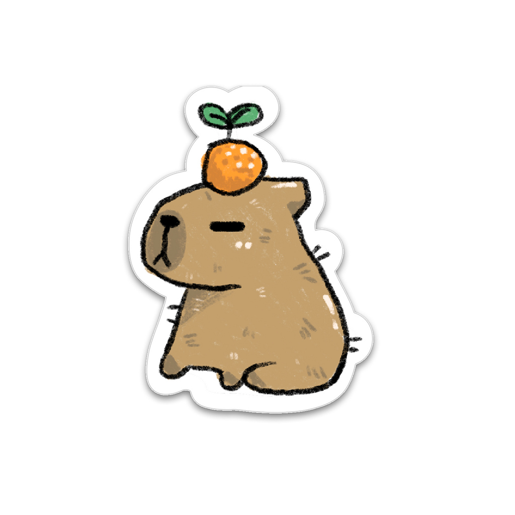 Capybara Sticker