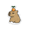 Capybara Sticker