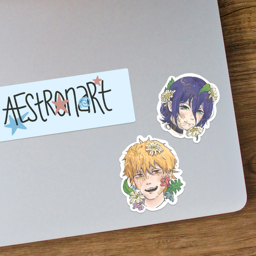 Denji & Reze Stickers