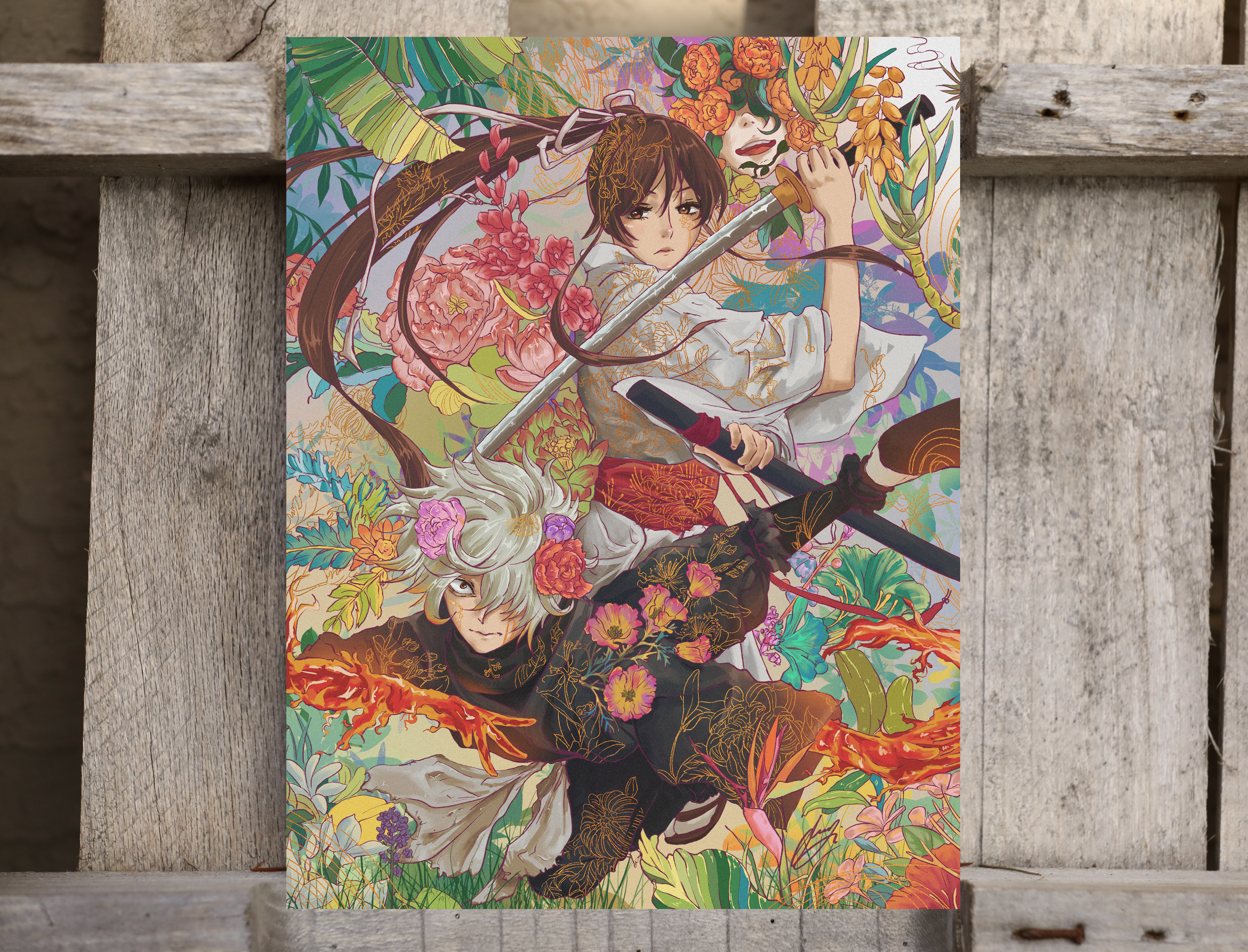 Hell's Paradise Art Print