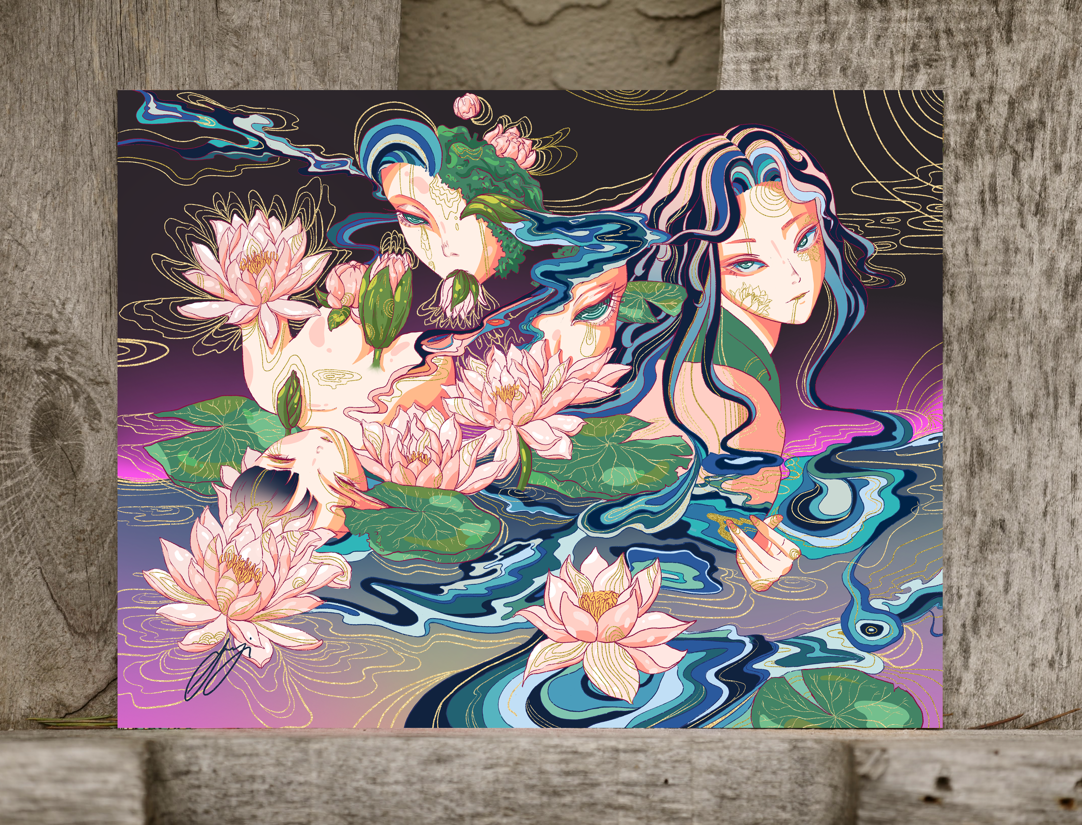 Lotus Print