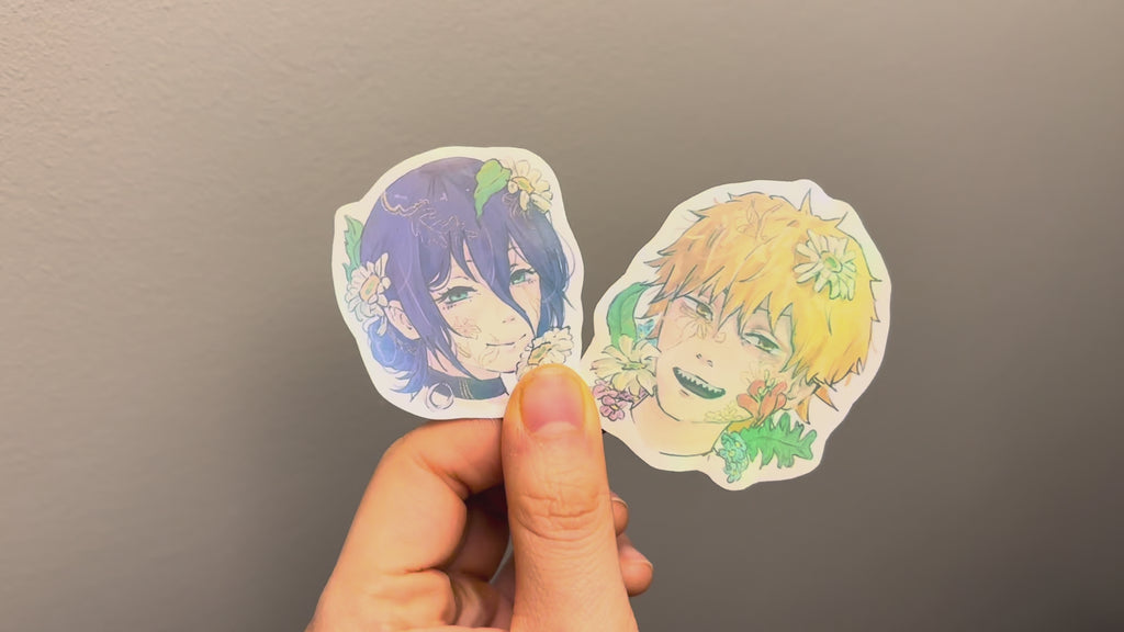 Denji & Reze Stickers