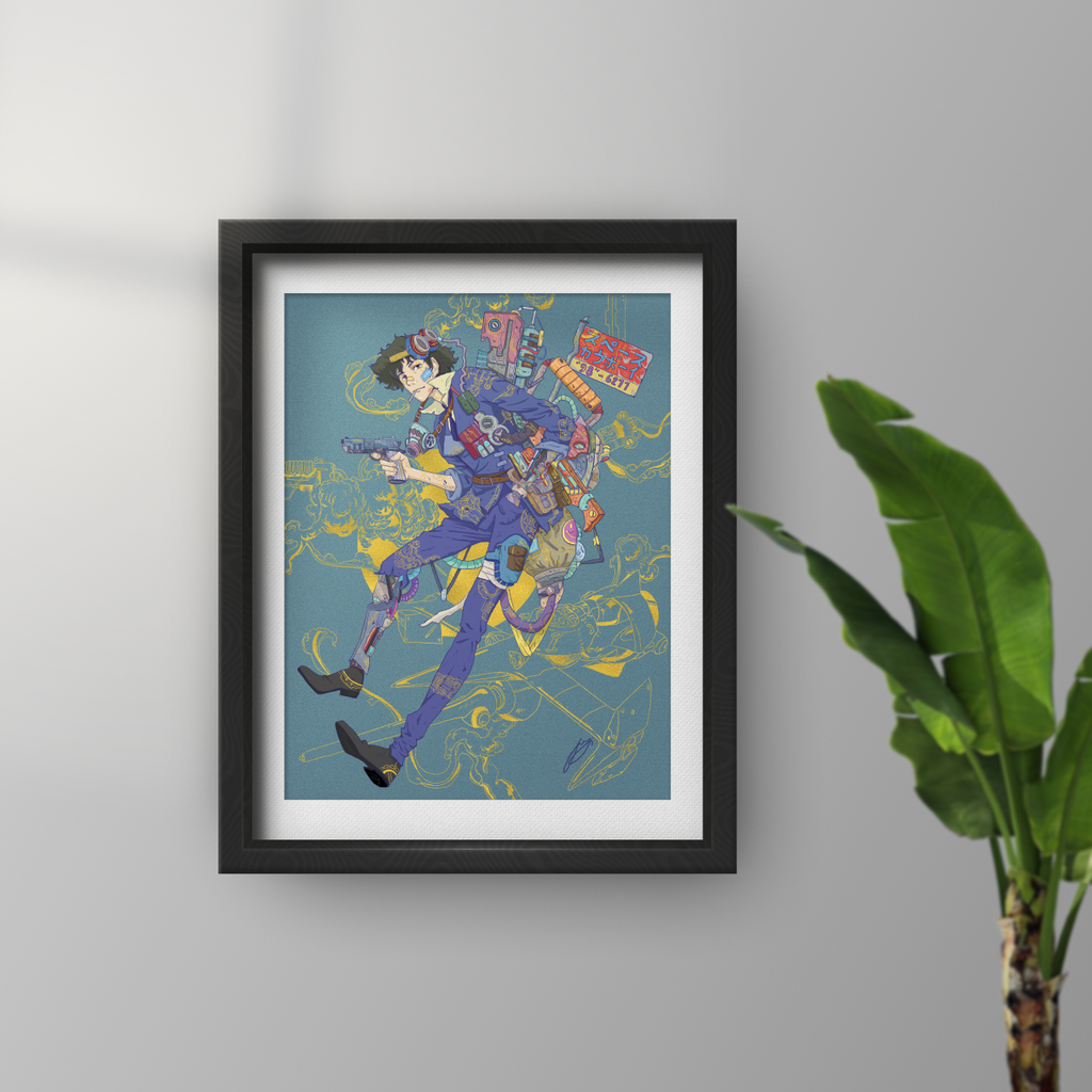 Spike Spiegel Print