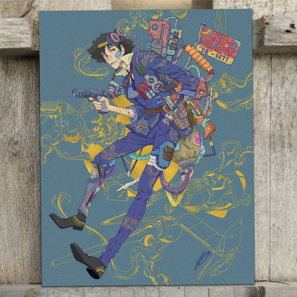 Spike Spiegel Print